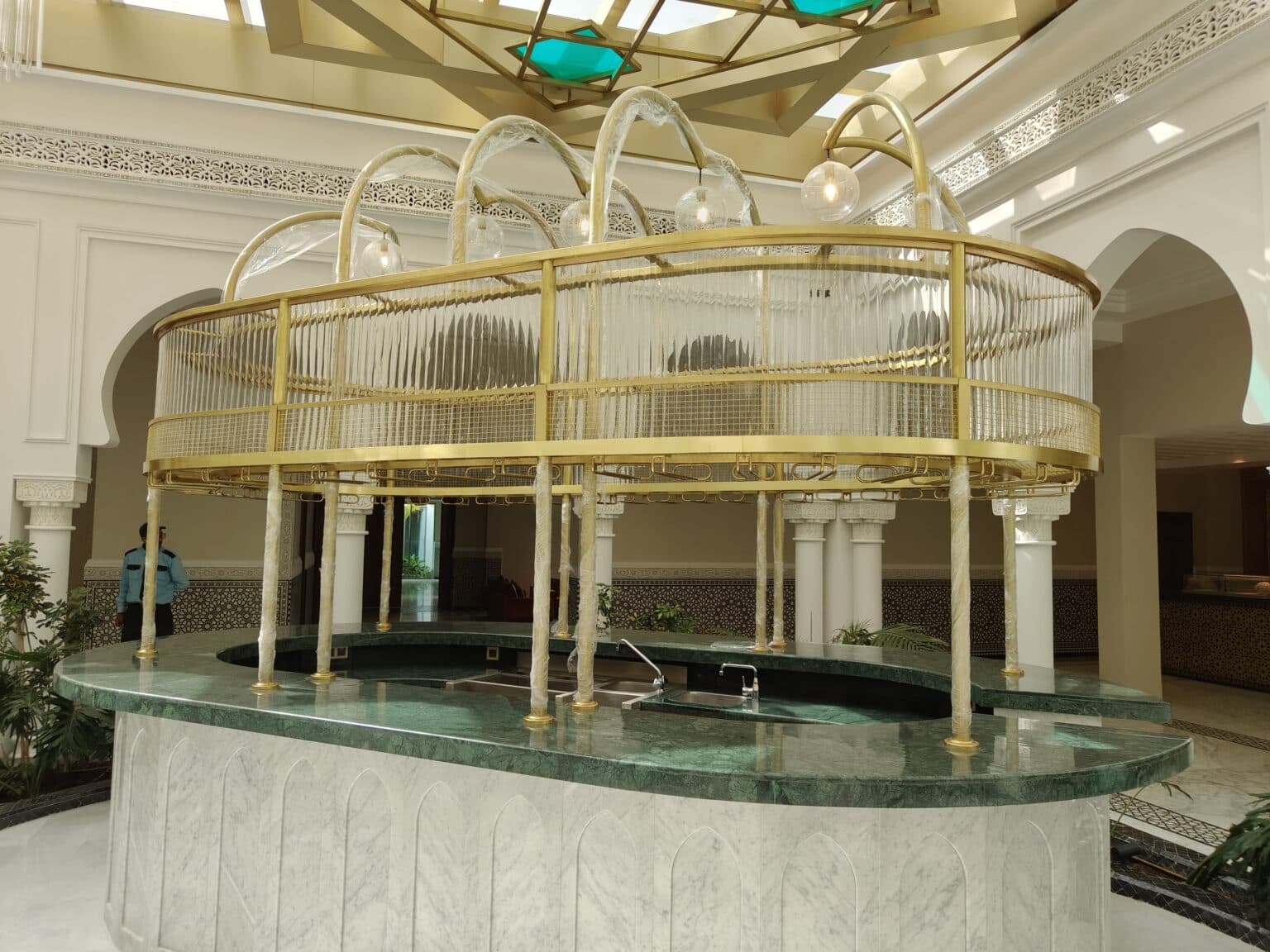 Lobby bar de l’hôtel Ksar El Bahr Four Seasons de Rabat