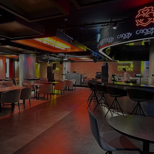 Bar restaurant Live Music Le Croon de l’hôtel Marriot ARRIBAT Center